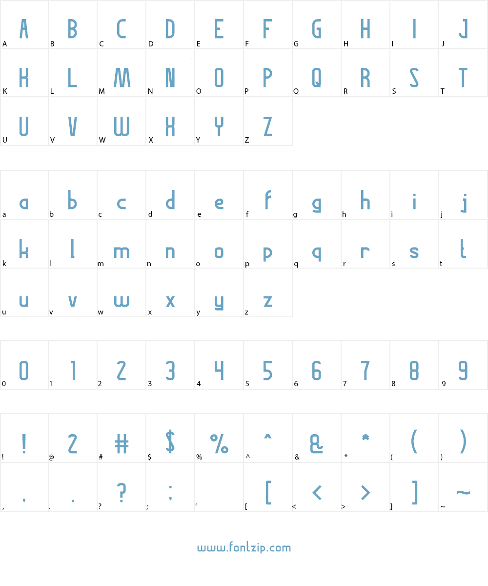 THIS IS INTERNET! Font Character